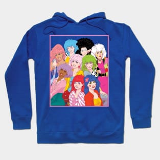 K-Jem and K-Pizzazz Girls Hoodie